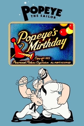 Popeye's Mirthday 1953